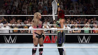 WWE 2K24 BLISS | Rhea Ripley vs Bayley