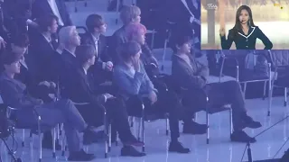 BTS Reaction to TWICE  YES or YES  & DTNA @ TMA 2019