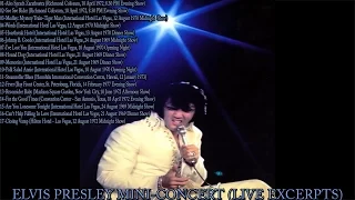 Elvis Presley - Mini-Concert 4 (Live Excerpts), AUDIO ONLY, [HD Remaster], HQ