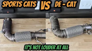 Sports Cat vs Decat Sound Difference and It's NOT Louder At All