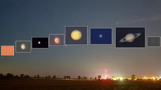All planets of the Solar System (including Pluto)! - Planet Parade 2022.  I caught them all!