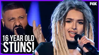 16-Year-Old Zhavia Audition on The Four WOWS!