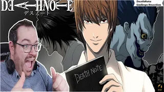 DEATHNOTE ENDING 1-2 REACTIONS / ANIME ENDING REACTION / JUST AS GOOD AS THE OPENINGS 😀