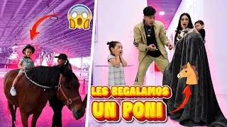 Nuevo integrante en la familia 🐴 les regalamos un poni a nuestros hijos |Jukilop - Kimberly Loaiza