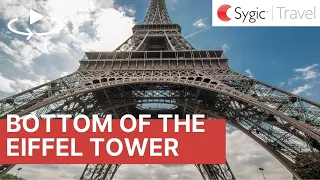 360 video: Bottom of the Eiffel Tower, Paris, France