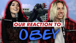 Wyatt and @lindevil React: Obey by Bring Me The Horizon with YUNGBLUD