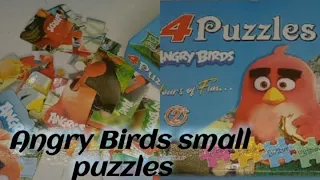 Angry Birds small puzzles🌹😍😊 || have fun 😉 @funpuzzle1122