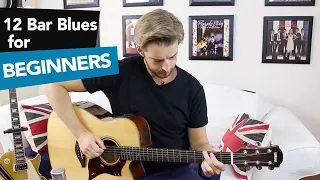 12 Bar Blues for Beginners Guitar - Eric Clapton Style "Before You Accuse Me"