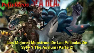 Los Mejores Monstruos De Las Peliculas De SyFy Y The Asylum (Parte 2) | Pelivideos Oficial