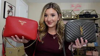 Best Camera Bags Battle: Gucci Soho Disco, YSL Lou Camera Bag, vs Prada Double Zip Crossbody