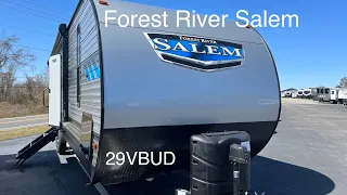 2022 Forest River Salem 29VBUD