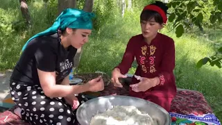 Uzbekistan. Как готовят узбекский Курт. Кишлак Овжасой! 1 серия