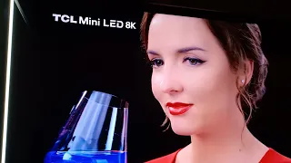 CES 2022 TCL Slim 8K Mini LED Tech Demo