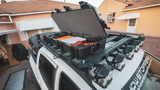 Recovery Gear & Gadget Storage Solution | Pelican V730 | Toyota Tacoma Overland Build