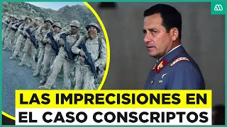 Ejército asume imprecisiones en caso conscriptos: Crece la presión contra el general Iturriaga