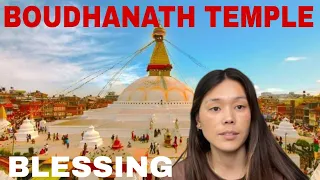 BLESSING THE SPIRITUAL OF BOUDHANATH STUPA I FALL SICK IN NEPAL 🤒#tibetanyoutuber#blessings