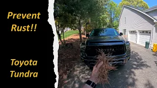 Prevent Rust on your Toyota Tundra!