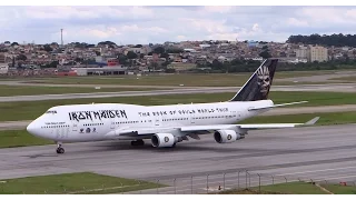 Ed Force One Boeing 747-428 at GRU Airport - Guarulhos/Sao Paulo