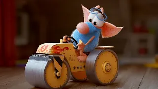 The Race Driver - Fun Adventure of Rattic Mini & More Comedy Cartoons for Kids