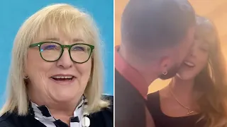 Donna Kelce REACTS to Taylor Swift & Travis Kelce Kissing In Private Footage Shared by Taylor
