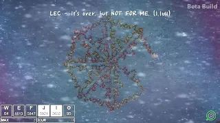 [adofai custom 1.1배 느슨한 판정 개판 Clear!] LEC - It's over. but NOT FOR ME. [Map by 고사리, DAFI, -K]