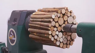 Woodturning Branches into Art