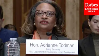 Acting HUD Secretary Adrianne Todman Testifies Before Senate Appropriations Committee