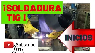 FIRST STEPS IN TIG WELDING. how to start