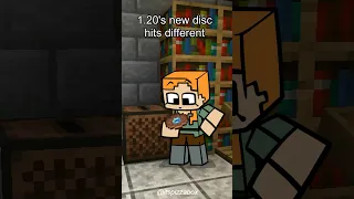 1.20’s new music disc hits different #minecraft #minecraftshorts