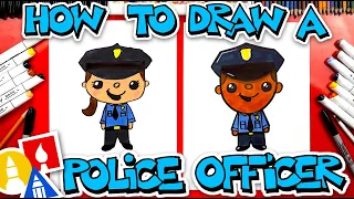 How To Draw A Police Officer