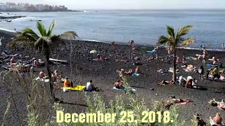 Christmas in Puerto de la Cruz, Tenerife, Canary Islands.