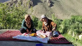 Daily Routine Village Life Afghanistan |  How To Cook  How To Cook Potato Patties Village Food