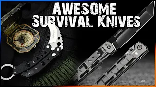 Top 5 AWESOME Survival Knives You Must Own │ Best Survival Gear 2023