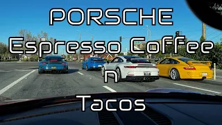 PORSCHE Cars n Tacos n Espresso Event *Fremont Porsche 4/21/24* - #gt3 launch control