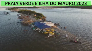 Praia Verde e Ilha do Mauro domingo 2 de julho de 2023 Rio Araguaia em Conceição do Araguaia Pará