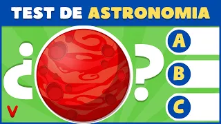 Test de ASTRONOMÍA 🌍🚀 | 10 Preguntas | Vercan