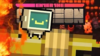 Робот с кустарной пушкой // Enter the Gungeon