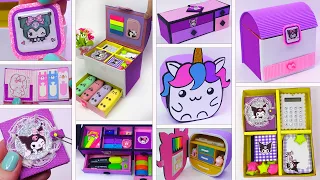 DIY STATIONERY IDEAS ✨ school supplies to make at home - notepad, sticky notes and much more.
