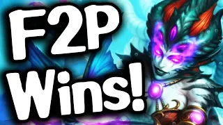 Misplay and STILL Win With This Naga Mage Deck | F2P to Legend