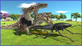 Giant Stag Beetle vs Fantasy - Animal Revolt Battle Simulator
