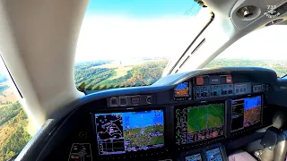 4K - Honda Jet landing in Luxembourg - LUX/ELLX