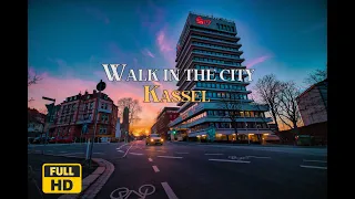 Kassel, Germany  Walking in the streets Kassel    FHD  ,Am Stern , Konigsplatz