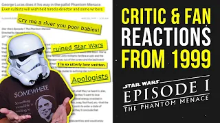 Critic & Fan Reactions from 1999 - STAR WARS: THE PHANTOM MENACE | 20th Anniversary