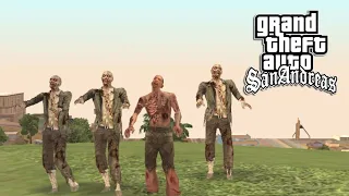 HOW TO BECOME REAL ZOMBIE!? (GTA:SAN ANDREAS ANDROID MODS)