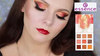 НОВИНКИ ESSENCE | MY POWER IS FIRE | СВОТЧИ И МАКИЯЖ | MAKEUP TUTORIAL | НОВАЯ ЛИМИТКА ESSENCE