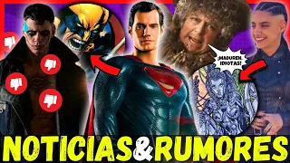 CAVILL será WOLVERINE, fotos rodaje SUPERMAN, actriz de HARRY POTTER insulta a fans, hate a THE CROW