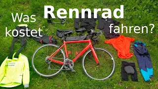 Was kostet Rennrad fahren? Meine Teile & Kosten im 1. Jahr für günstige Grundausstattung