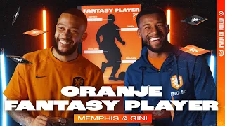 "THIS COMBINATION IS WEIRD MAN!" 🤣 | MEMPHIS & GINI create Oranje Fantasy Player! 🧩🦁