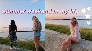 summer weekend in my life// night in Boston + how I curl my hair