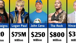 Richest WWE Wrestlers 2024 || Comparison